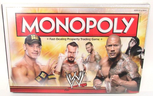 Hasbro monopoly wwe edition - wwe,