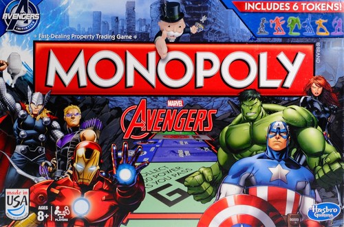 Hasbro monopoly marvel - hasbro,