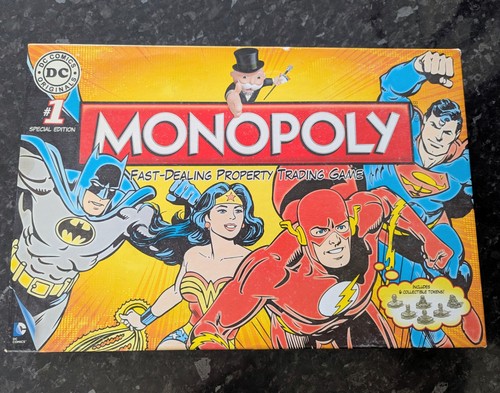 Monopoly comics edition - monopoly, dc