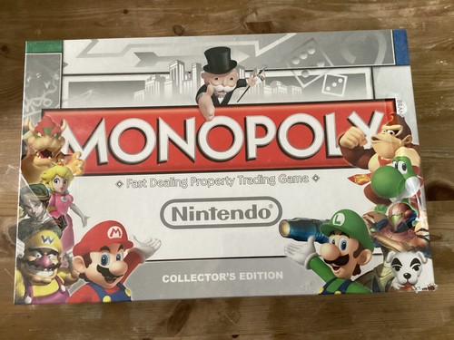 Nintendo monopoly hasbro 2014 - monopoly,