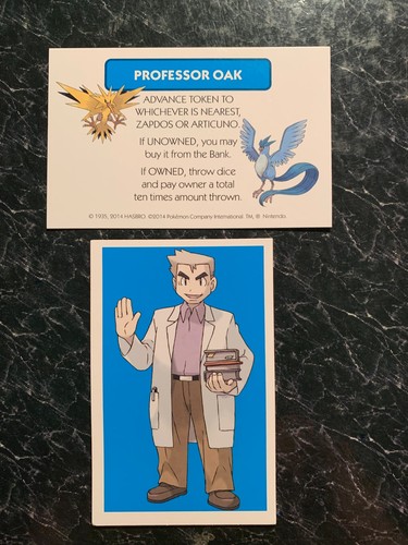 Monopoly pokemon professor oak - monopoly,
