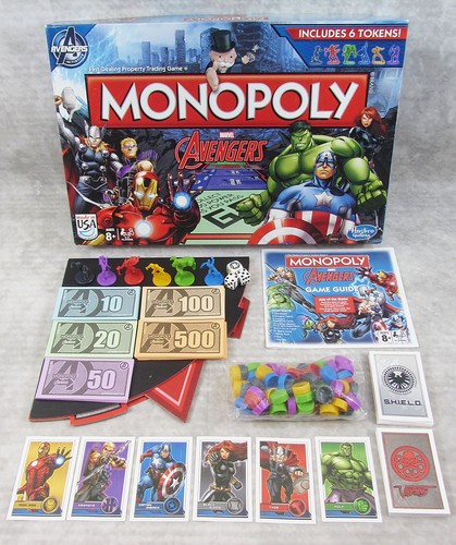 Monopoly marvel avengers - monopoly,