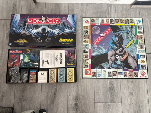 Monopoly batman collectors - monopoly,