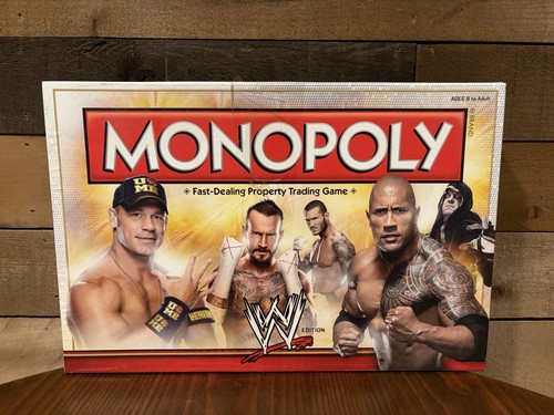 Wwe monopoly 2014 100 - monopoly,