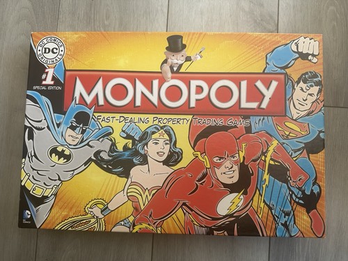 Monopoly comics edition - monopoly, dc