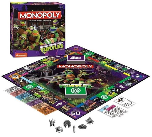 Monopoly teenage mutant ninja - monopoly,