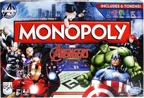 Nuovo monopoly marvel - monopoly:,